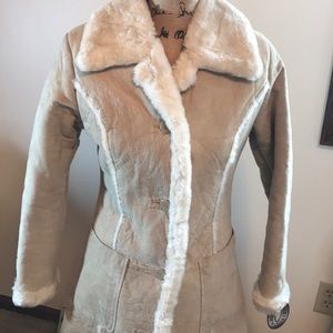 STEVE MADDEN leather coat